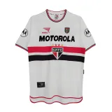 Mens Sao Paulo FC Retro Home Jersey 2000 - Crew Neck