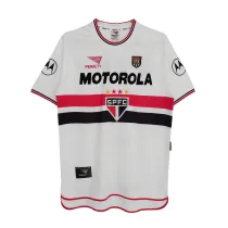 Mens Sao Paulo FC Retro Home Jersey 2000 - Crew Neck