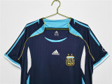 Mens Argentina Retro Away Jersey 2006