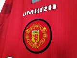 Mens Manchester United Retro Home Jersey 1996/97