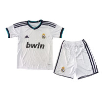 Kids Retro Real Madrid Home Jersey 2012/13