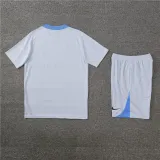 Kids Tottenham Hotspur Short Training Suit Light Grey 2024/25