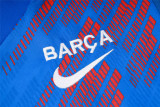 Mens Barcelona Training Suit Sky Blue 2024/25