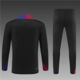 Kids Barcelona Training Suit Black 2024/25