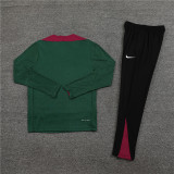 Kids PSG Training Suit Green 2024/25