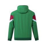 Mens Portugal All Weather Windrunner Jacket Green 2024