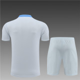 Kids Tottenham Hotspur Short Training Suit Light Grey 2024/25