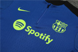 Mens Barcelona Training Suit Blue 2024/25