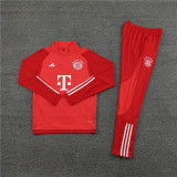 Mens Bayern Munich Training Suit Red 2024/25