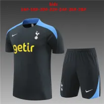 Kids Tottenham Hotspur Short Training Suit Dark Grey 2024/25