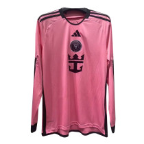 Mens Inter Miami C.F. Home Jersey Long Sleeve 2024/25