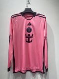 Mens Inter Miami C.F. Home Jersey Long Sleeve 2024/25
