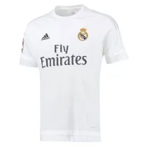 Mens Real Madrid Retro Home Jersey 2015/16