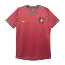 Mens Portugal Retro Home Jersey 2006