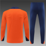 Kids Netherlands Training Suit Orange 2024