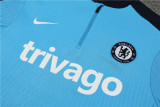 Mens Chelsea Training Suit Light Blue 2024/25