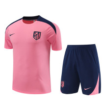 Mens Atletico Madrid Short Training Suit Pink 2024/25