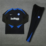 Kids Inter Milan Training Suit Black 2024/25