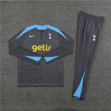 Kids Tottenham Hotspur Training Suit Dark Grey 2024/25