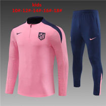 Kids Atletico Madrid Training Suit Pink 2024/25