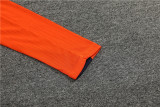Mens Netherlands Training Suit Orange 2024
