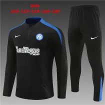 Kids Inter Milan Training Suit Black 2024/25