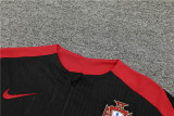 Mens Portugal Training Suit Black 2024