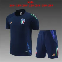 Kids Italy Short Training Suit Royal 2024