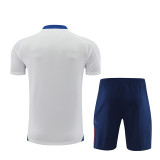 Mens Italy Short Training Suit White 2024