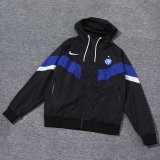 Mens Inter Milan All Weather Windrunner Jacket Black 2024/25