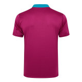 Mens PSG Polo Shirt Purple 2024/25