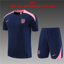 Kids Atletico Madrid Short Training Suit Royal 2024/25