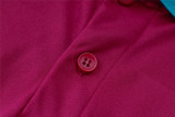 Mens PSG Polo Shirt Purple 2024/25
