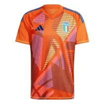 Mens Italy Goalkeeper Orange Jersey 2024