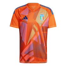 Mens Italy Goalkeeper Orange Jersey 2024