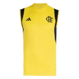 Mens Flamengo Training Singlet Yellow 2024/25