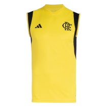 Mens Flamengo Training Singlet Yellow 2024/25