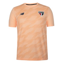 Mens Sao Paulo FC Short Training Apricot Jersey 2024/25