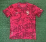 Mens Portugal Pre-Match Short Training Red Jersey 2024