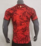 Mens Portugal Pre-Match Short Training Red Jersey 2024