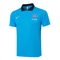 Mens Chelsea Polo Shirt Blue 2024/25