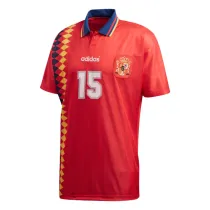 Mens Spain Retro Home Jersey 1994/95