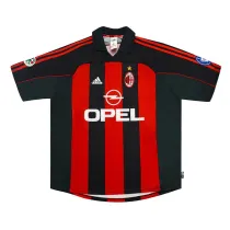 Mens AC Milan Retro Home Jersey 2000/02