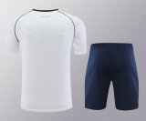 Mens Napoli Short Training Suit White 2024/25