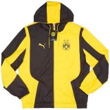 Mens Borussia Dortmund All Weather Windrunner Jacket Yellow 2024/25