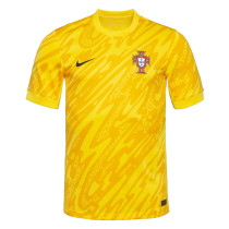 Mens Portugal Goalkeeper Yellow Jersey 2024