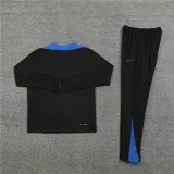 Kids Netherlands Training Suit Black 2024
