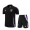 Mens Germany Short Training Suit Black 2024