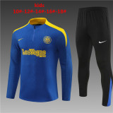 Kids Inter Milan Training Suit Blue 2024/25