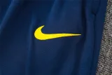 Mens Brazil Hoodie Jacket + Pants Training Suit Blue 2024